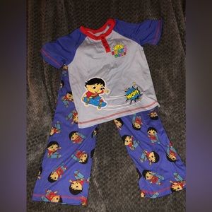 2 Ryan’s world size 8 pajama sets